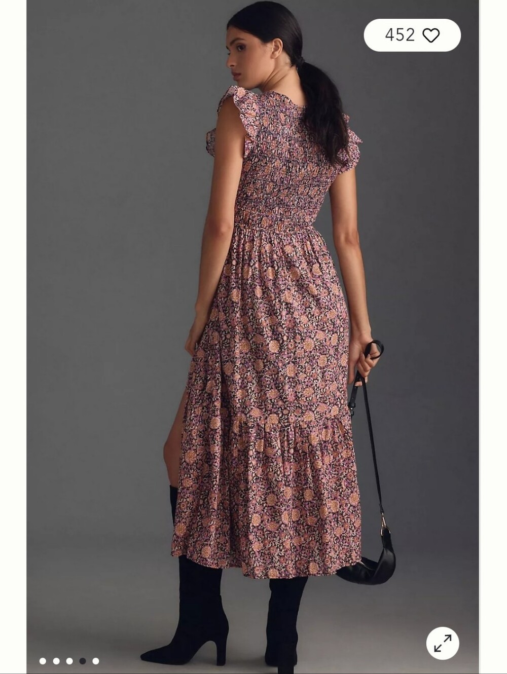 The Anthropologie Peregrine Midi Dress - Picture 4 of 4